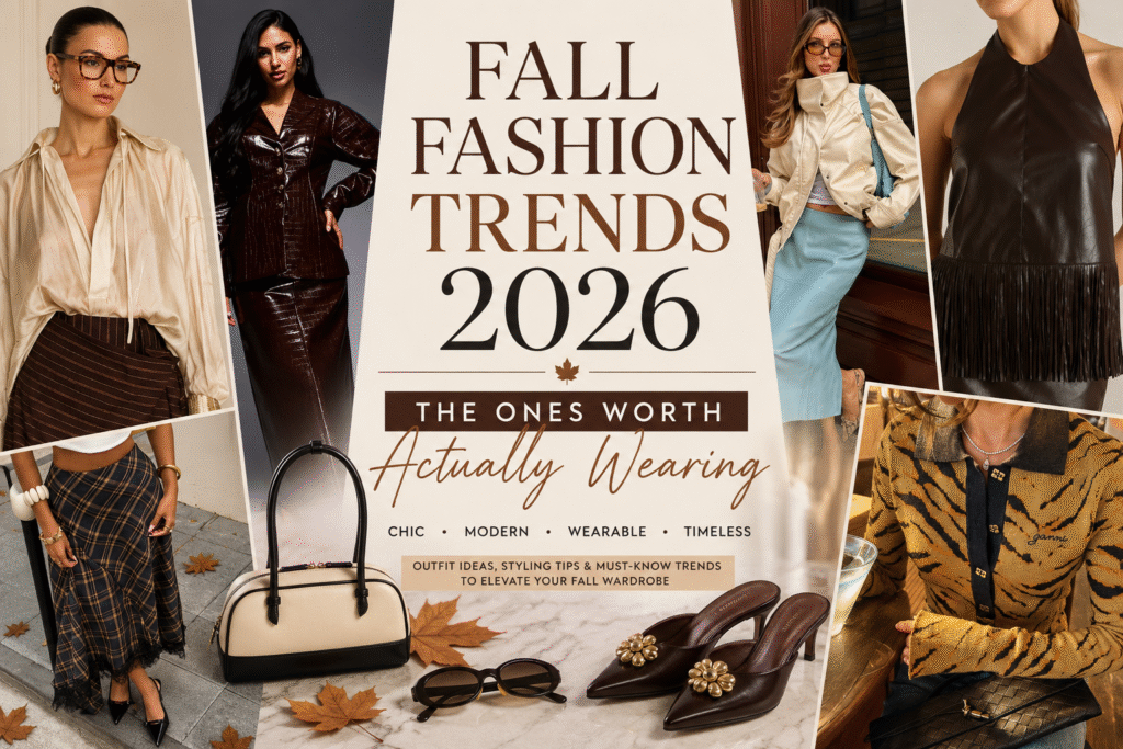 Fall Fashion Trends 2026: What's Actually Worth Wearing