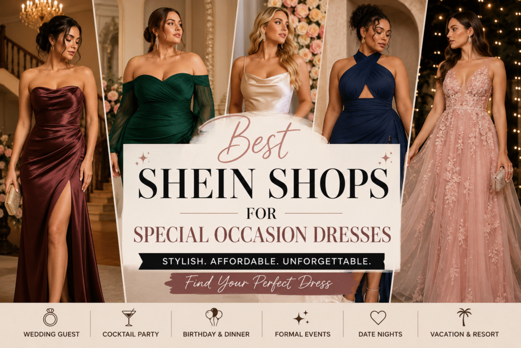 Best SHEIN Shops for Special Occasion Dresses
