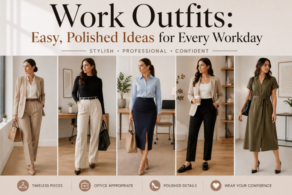Work Outfits: Easy, Polished Ideas for Every Workday