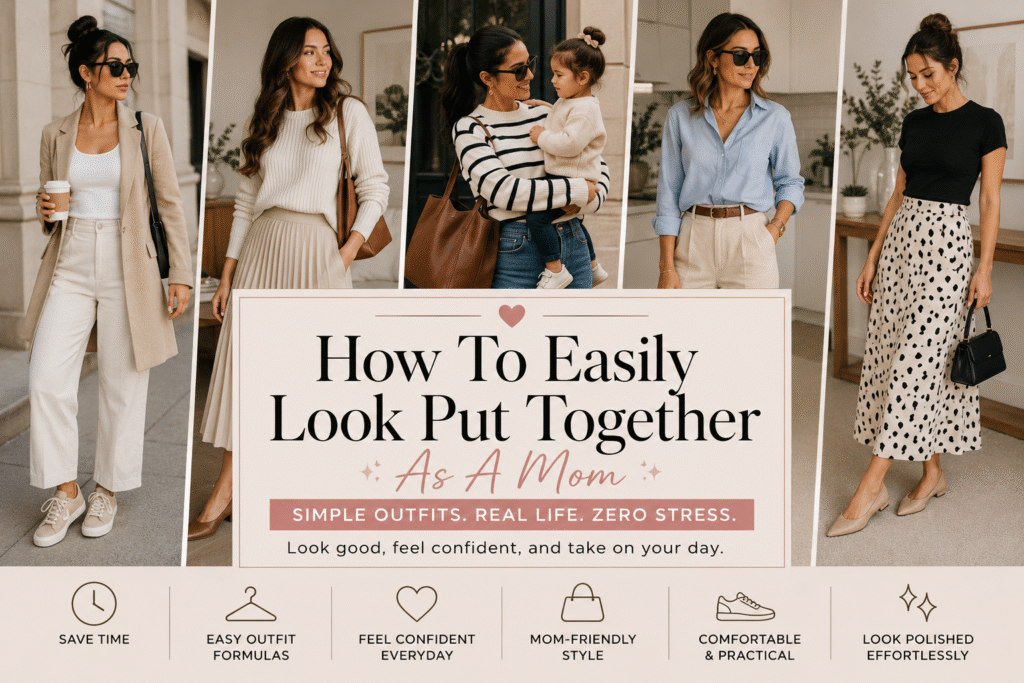 How to Look Put Together as a Mom