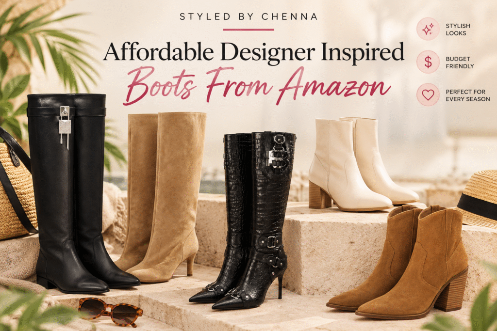 Affordable Designer Inspired Boots From Amazon